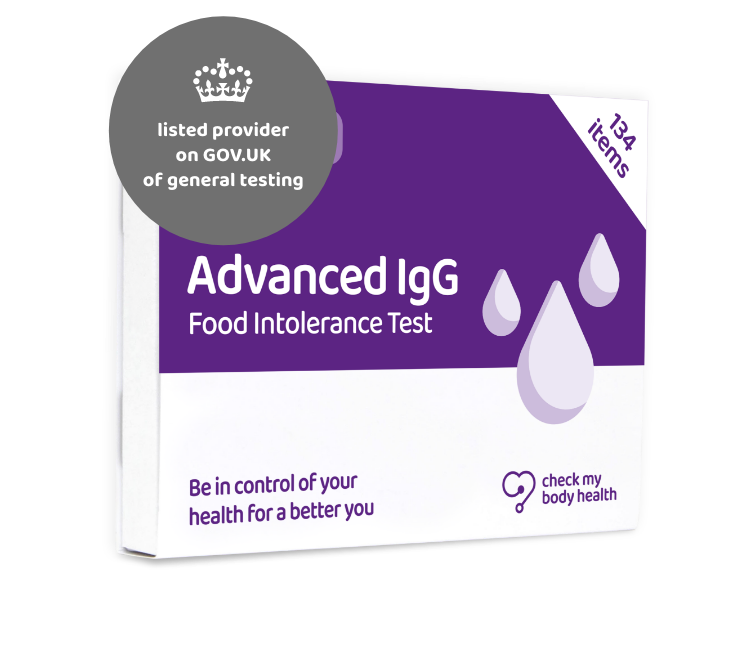 Blood advanced intolerance food test