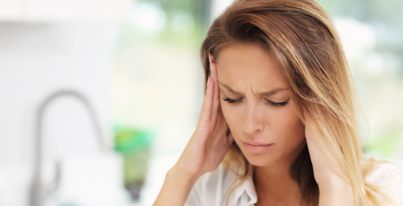 Symptoms of a headache
