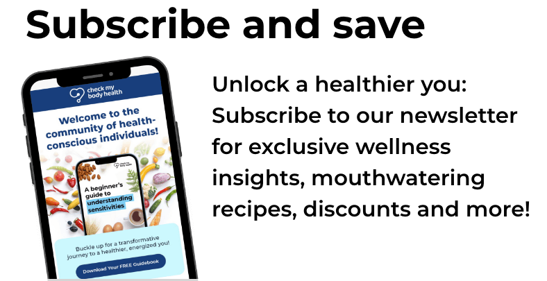 Subscribe and save - Unlock a healthier you: Subscribe to our newsletter for exclusive wellness insights, mouthwatering recipes, discounts and more!