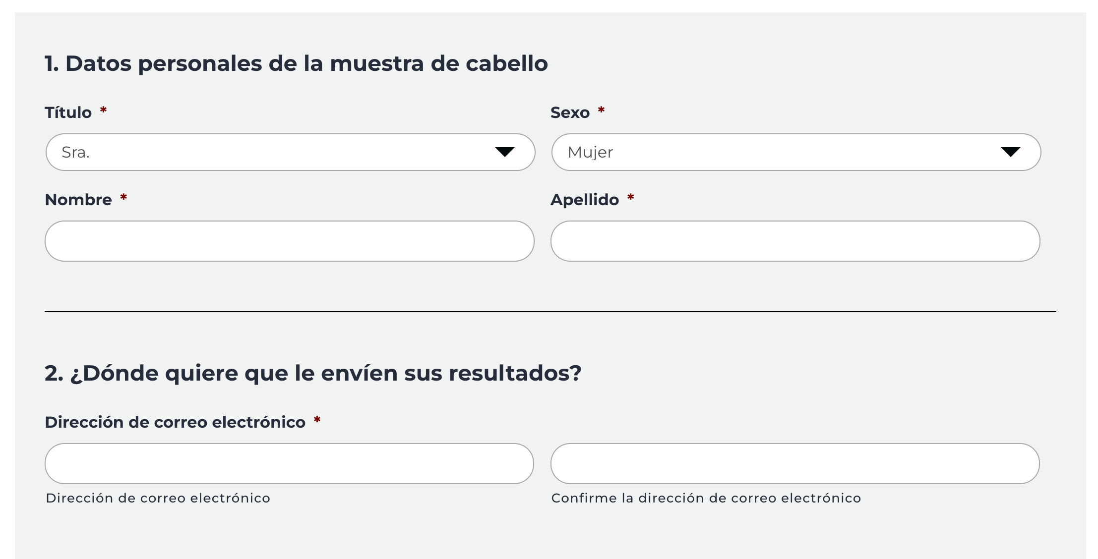 Spain submission form