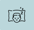 sleep hormones icon